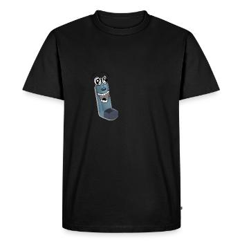 VENTOLINE MAN - T-shirt Premium bio Homme - noir - Devant - Nico (187cm)