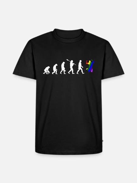 Paramor, Pride Light - Men's Premium Organic T-Shirt - black