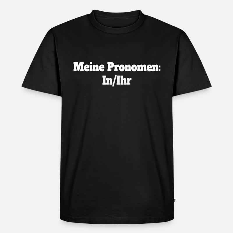 Lustige Statement Sprüche | Geschenkidee Männer - Männer Premium Bio T-Shirt - Schwarz