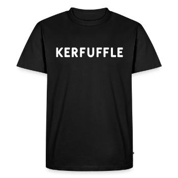 Kerfuffle - Men's Premium Organic T-Shirt - black - Front - Nico (187cm)