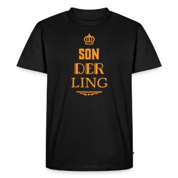 C’est à ça que ressemble un excentrique - T-shirt Premium bio Homme - noir - Devant - Nico (187cm)