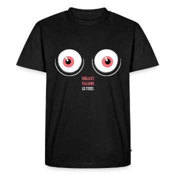 L’allaitement, c’est cool – Support New Moms Shirt - T-shirt Premium bio Homme - noir - Devant - Nico (187cm)