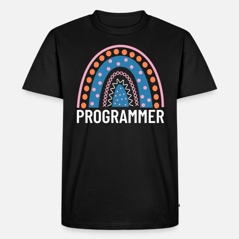 Conception de programmeur pour - T-shirt Premium bio Homme - noir