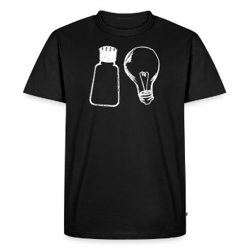 Salt & Light Biblische Verse Christliche Bibel - Männer Premium Bio T-Shirt - Schwarz - Vorne - Nico (187cm)