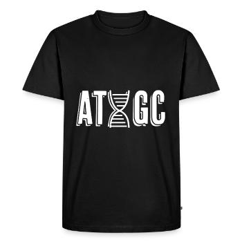 Biology Bioteacher Funny Funny Sayings Gift - Men's Premium Organic T-Shirt - black - Front - Nico (187cm)