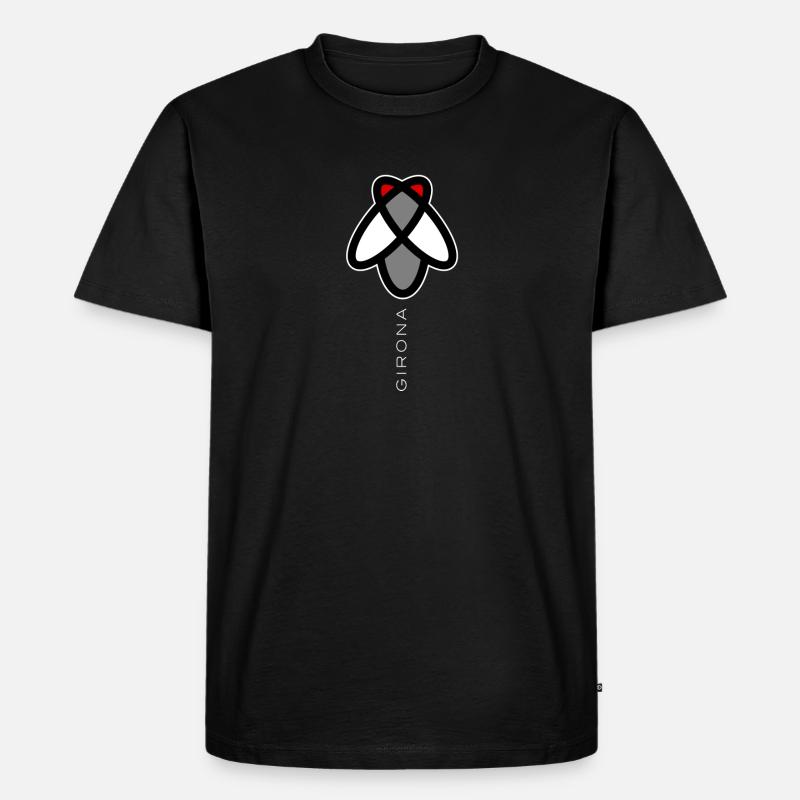 Mosca - Girona - Männer Premium Bio T-Shirt - Schwarz