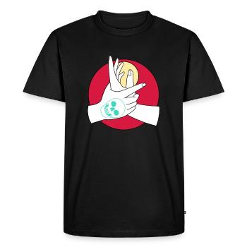 Wristlocker - BJJ wrist lock - Men's Premium Organic T-Shirt - black - Front - Nico (187cm)