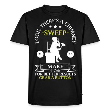 Ramoneur Lucky Charm Craft Ramoneur - T-shirt Premium bio Homme - noir - Devant - Nico (187cm)