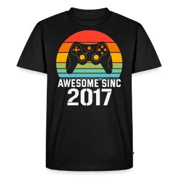2017 Birthday Gift for All Gamers 2017 - Men's Premium Organic T-Shirt - black - Front - Nico (187cm)
