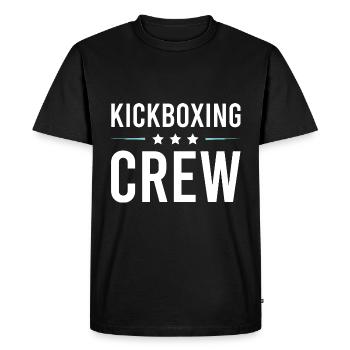 Kickboxing Crew - Men's Premium Organic T-Shirt - black - Front - Nico (187cm)