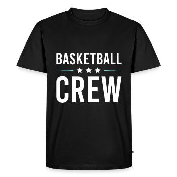 Équipe de basket-ball - T-shirt Premium bio Homme - noir - Devant - Nico (187cm)