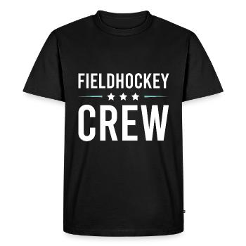 Équipe de hockey sur gazon - T-shirt Premium bio Homme - noir - Devant - Nico (187cm)