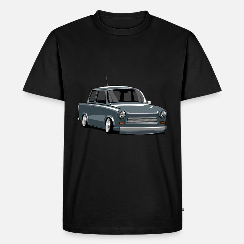 Low Pappe - Männer Premium Bio T-Shirt - Schwarz