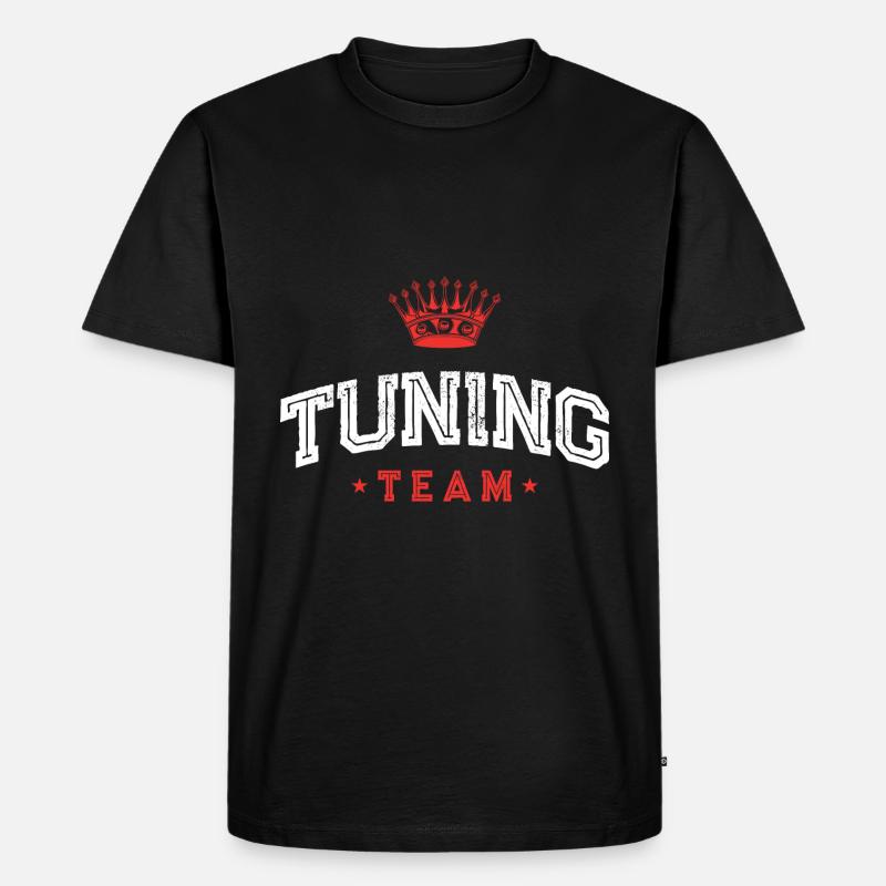 Équipe de réglage - T-shirt Premium bio Homme - noir