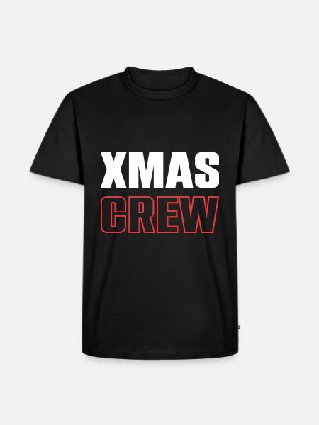 Xmas Crew - Men's Premium Organic T-Shirt - black