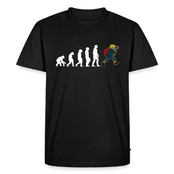 Firefighter Evolution Youth Fire Brigade - Men's Premium Organic T-Shirt - black - Front - Nico (187cm)