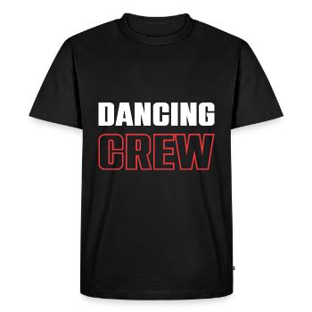 Dancing Crew - Men's Premium Organic T-Shirt - black - Front - Nico (187cm)