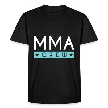 Équipe Mma - T-shirt Premium bio Homme - noir - Devant - Nico (187cm)
