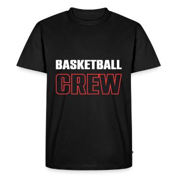 Équipe de basket-ball - T-shirt Premium bio Homme - noir - Devant - Nico (187cm)