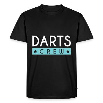 Équipe de fléchettes - T-shirt Premium bio Homme - noir - Devant - Nico (187cm)