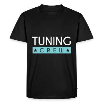 Équipe de réglage - T-shirt Premium bio Homme - noir - Devant - Nico (187cm)
