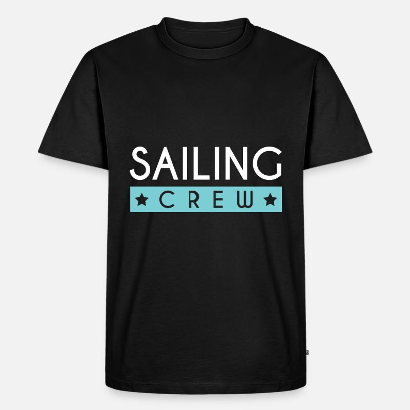 Équipage de navigation - T-shirt Premium bio Homme - noir