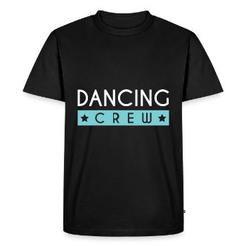 Dancing Crew - Men's Premium Organic T-Shirt - black - Front - Nico (187cm)
