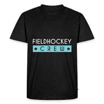Équipe de hockey sur gazon - T-shirt Premium bio Homme - noir - Devant - Nico (187cm)