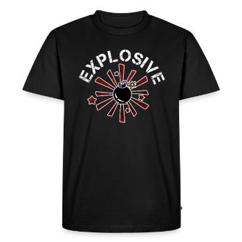 Explosive bomb danger Explosive Sexy - Men's Premium Organic T-Shirt - black - Front - Nico (187cm)