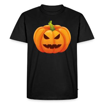 Costume d'Halloween Citrouille - Je suis une citrouille - T-shirt Premium bio Homme - noir - Devant - Nico (187cm)