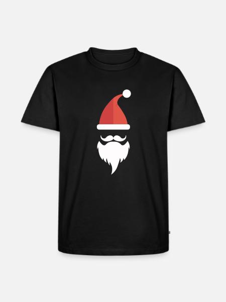 Noël, le Père Noël - T-shirt Premium bio Homme - noir