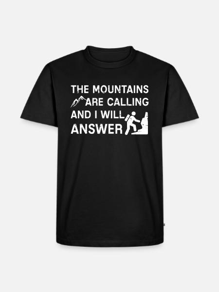 Alpinisme - T-shirt Premium bio Homme - noir