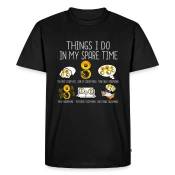 Sousaphone Gift Hommes Orchestre Big Band Tuba - T-shirt Premium bio Homme - noir - Devant - Nico (187cm)