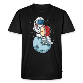 Big Drum Big Band Orchestra Bass Drum Drum - T-shirt Premium bio Homme - noir - Devant - Nico (187cm)