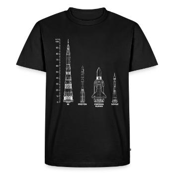 Missiles Soviet Union Russia - Men's Premium Organic T-Shirt - black - Front - Nico (187cm)