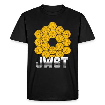 James Webb Space Telescope - Men's Premium Organic T-Shirt - black - Front - Nico (187cm)