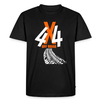 4x4 Offroad - T-shirt Premium bio Homme - noir - Devant - Nico (187cm)