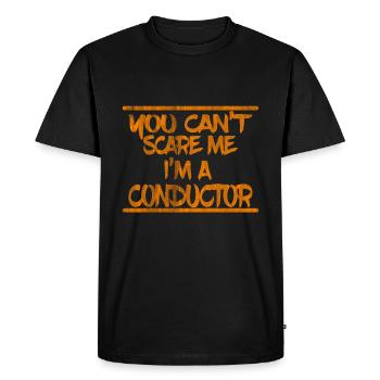 Chef d’orchestre - T-shirt Premium bio Homme - noir - Devant - Nico (187cm)