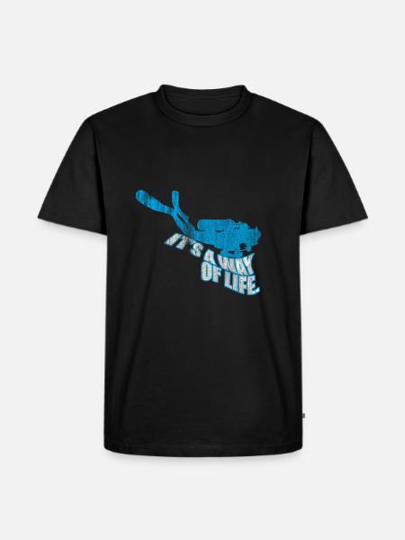 Plongeurs plongeurs - T-shirt Premium bio Homme - noir