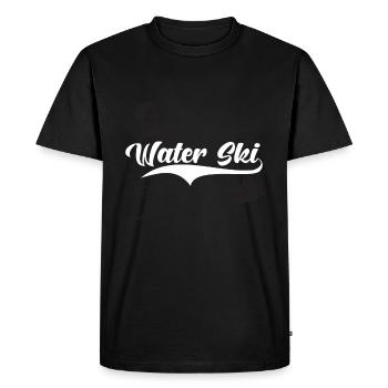 Ski nautique - T-shirt Premium bio Homme - noir - Devant - Nico (187cm)
