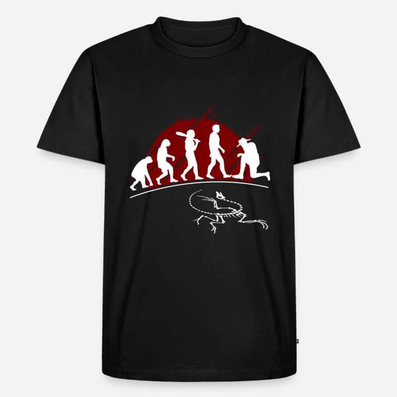 Evolution Archéologue - T-shirt Premium bio Homme - noir