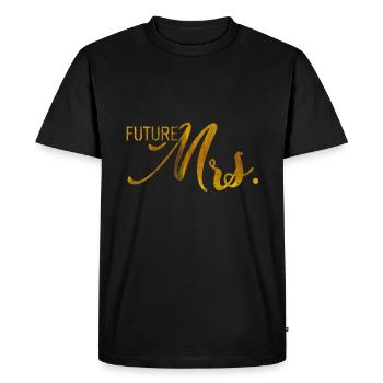 Mariage de fiançailles - T-shirt Premium bio Homme - noir - Devant - Nico (187cm)