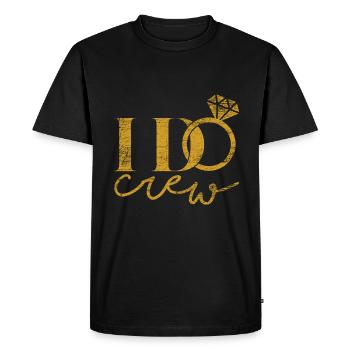 Demande en mariage - T-shirt Premium bio Homme - noir - Devant - Nico (187cm)