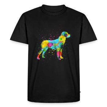 rottweiler - T-shirt Premium bio Homme - noir - Devant - Nico (187cm)
