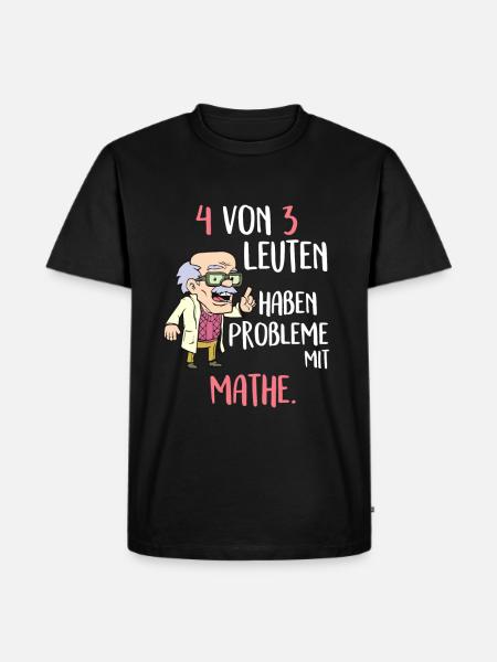 Lustiger Spruch - Männer Premium Bio T-Shirt - Schwarz