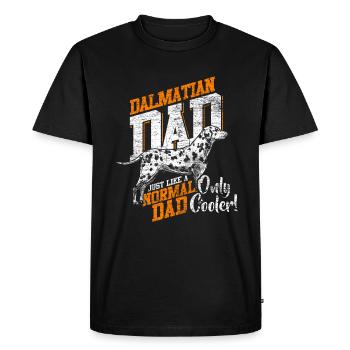 dalmatien - T-shirt Premium bio Homme - noir - Devant - Nico (187cm)