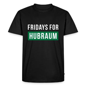 Fridays for Hubraum - Männer Premium Bio T-Shirt - Schwarz - Vorne - Nico (187cm)
