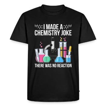 chimie - T-shirt Premium bio Homme - noir - Devant - Nico (187cm)