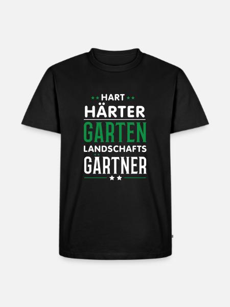 Galabau Geschenk - Männer Premium Bio T-Shirt - Schwarz