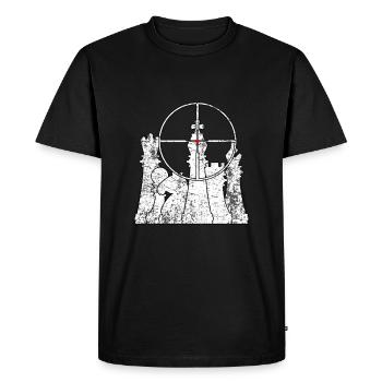 Chess scoring tournament king - Men's Premium Organic T-Shirt - black - Front - Nico (187cm)